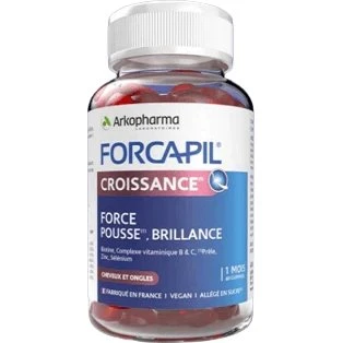 Arkopharma Forcapil Integratore Crescita Capelli e Unghie, 60 Gommose