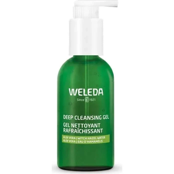Weleda Gel Detergente Profondo Viso con Aloe Vera e Amamelide 150 ml