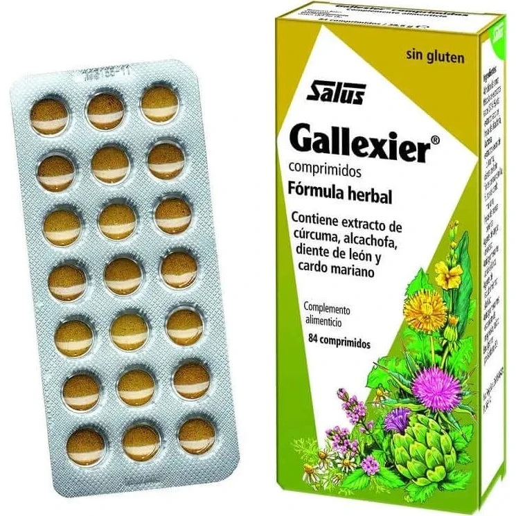 Gallexier Salus Integratore Alimentare con Estratti Vegetali 84 Tavolette