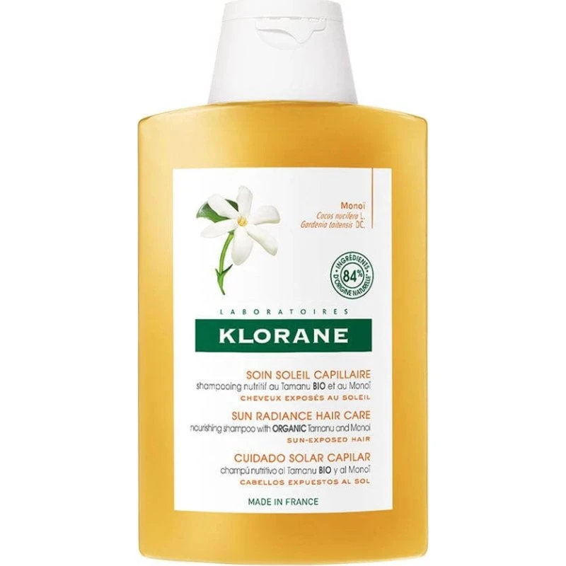 Klorane Shampoo Nutritivo al Tamanu BIO & Monoï 200 ml