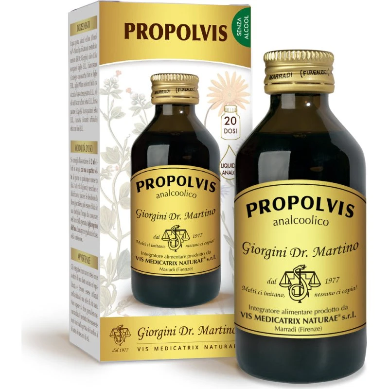Dr. Giorgini Propolvis Integratore Propoli, Magnesio e Vitamina C 100 ml