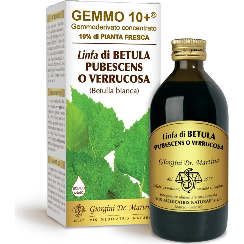 Dr. Giorgini Gemmo 10+ Betulla Bianca Linfa 200 ml
