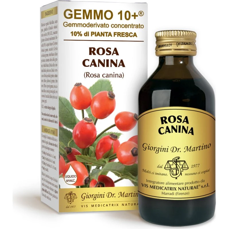 Gemmo 10+ Dr. Giorgini Rosa Canina 100 ml - Integratore Liquido