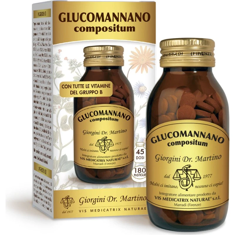 Giorgini Glucomannano Compositum - 180 Pastiglie