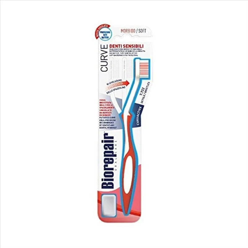 Biorepair Curve Spazzolino Morbido per Denti Sensibili