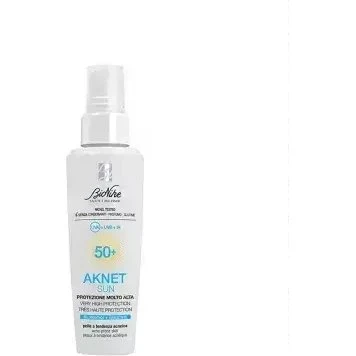 BioNike Aknet Sun SPF 50+ Protezione Solare Pelle Acneica 50ml