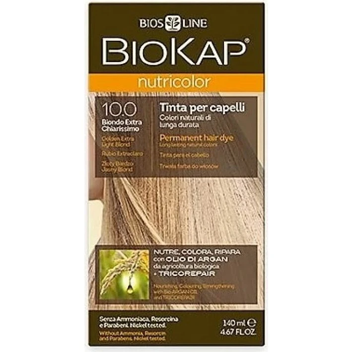 Biokap Nutricolor 10.0 Biondo Extra Chiarissimo 140 ml