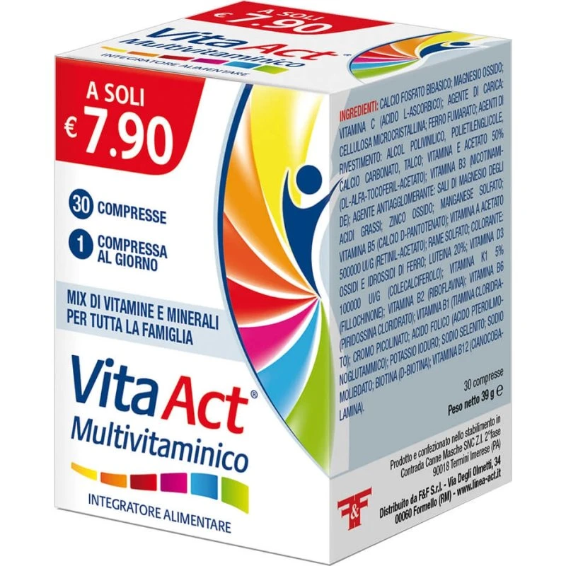 VITA ACT® Multivitaminico Integratore Alimentare 39 g