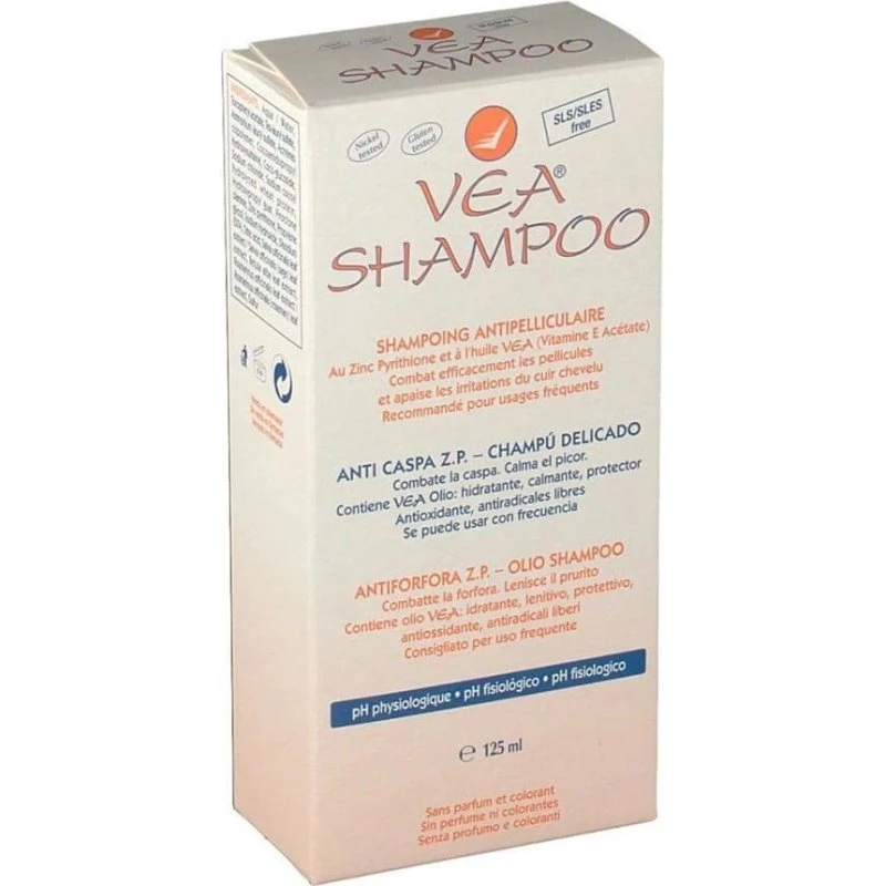 Vea Shampoo Anti-Dandruff Olio Shampoo con Vitamina E 125ml