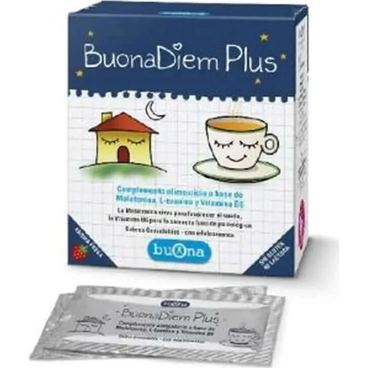 Circadiem Plus 20 Bustine - Integratore Melatonina e L-Teanina