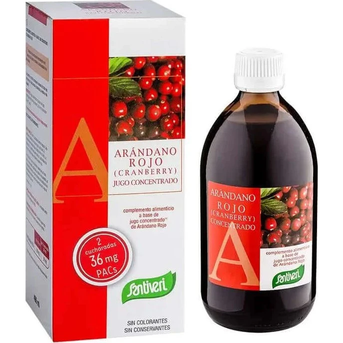 Santiveri Concentrato di Mirtillo Rosso 490ml