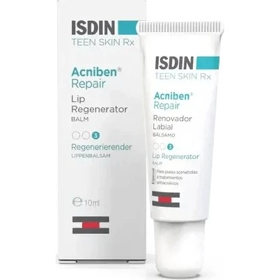 Isdin Acniben Teen Skin Rx Balsamo Labbra Rinnovatore 10 ml