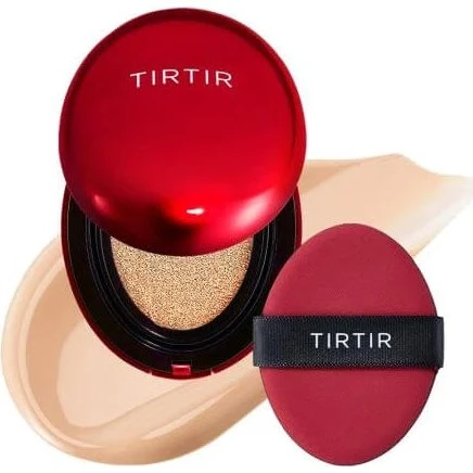 Tirtir Nuanta Mask Fit Red Cushion Fondotinta 21N Ivory, 18 g
