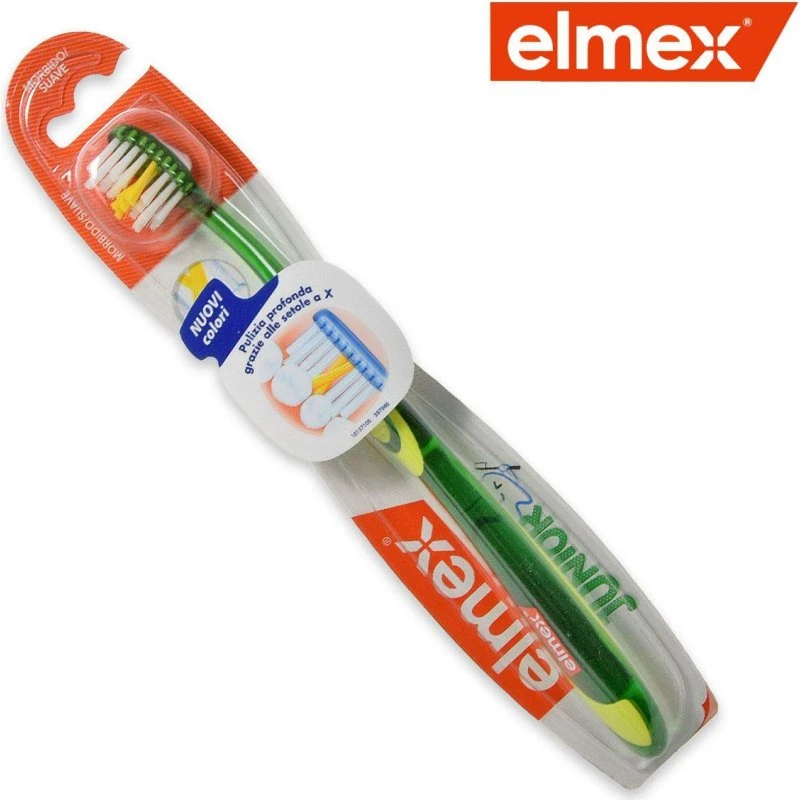 Elmex Spazzolino Junior Morbido per Bambini 6-12 Anni