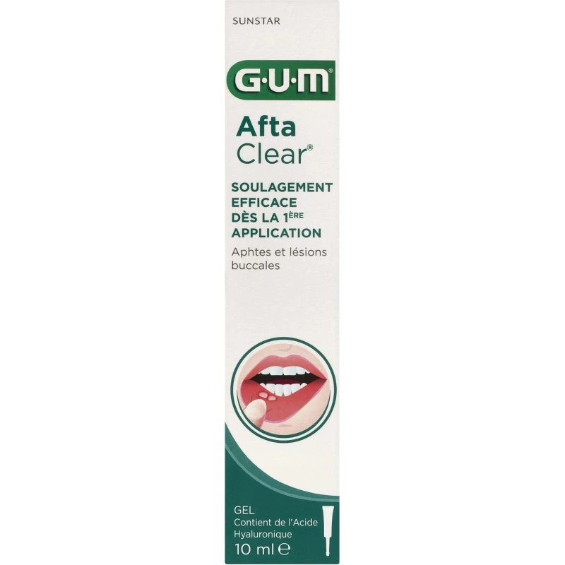 Sunstar GUM Afta Clear Gel 2400, 10 ml