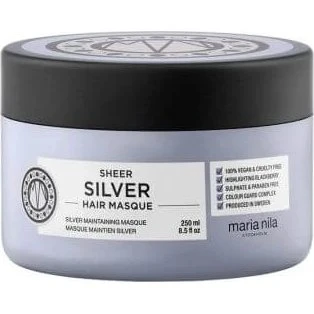 Maria Nila Sheer Silver Maschera per Capelli, 250 ml