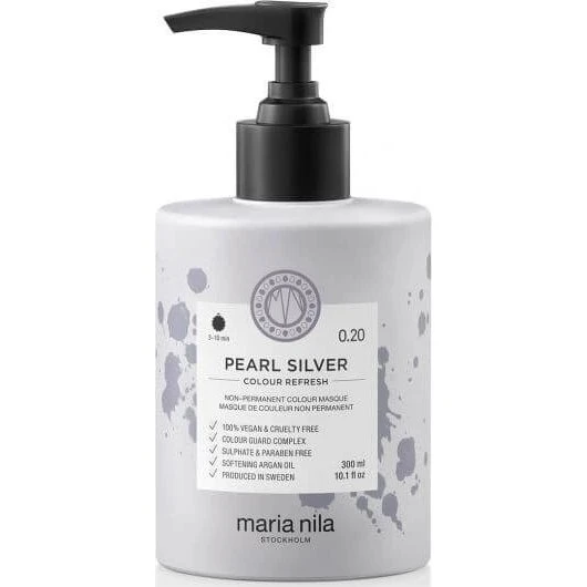 Maria Nila Colour Refresh Pearl Silver 0.20 - Maschera Capelli 300 ml