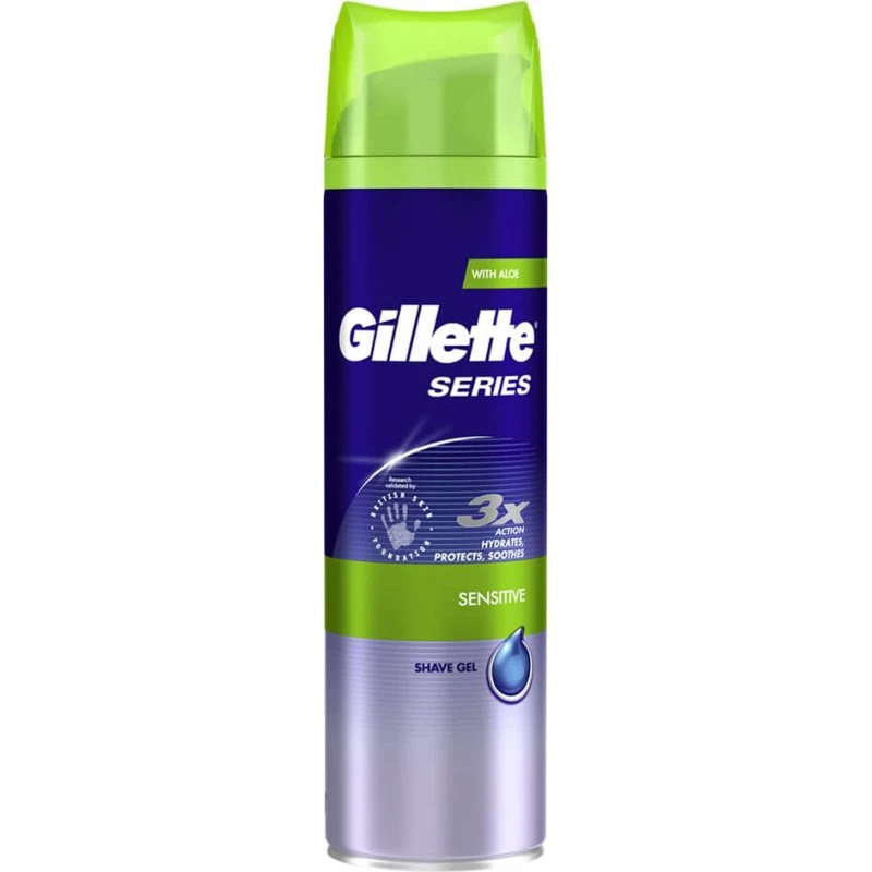 Gillette Series Sensitive Gel da Barba Idratante 200 ml