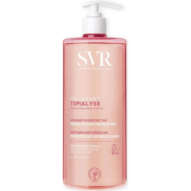 SVR Topialyse Gel Lavante Lenitivo Idratante 1L