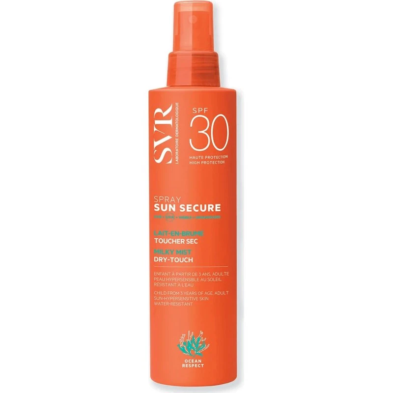 SVR Sun Secure Spray SPF 30 Viso e Corpo 200 ml