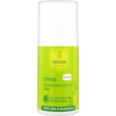 Weleda Deo Roll On Limone 24h Protezione e Freschezza, 50ml