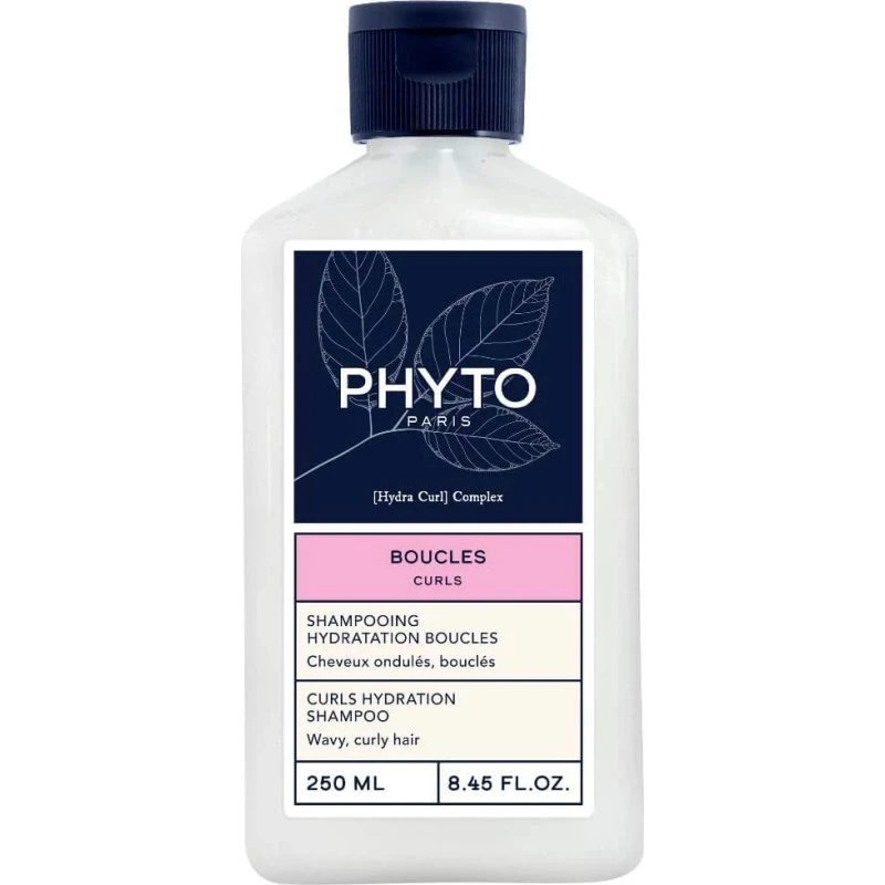 Phyto Curls Shampoo Idratante per Capelli Mossi e Ricci 250 ml