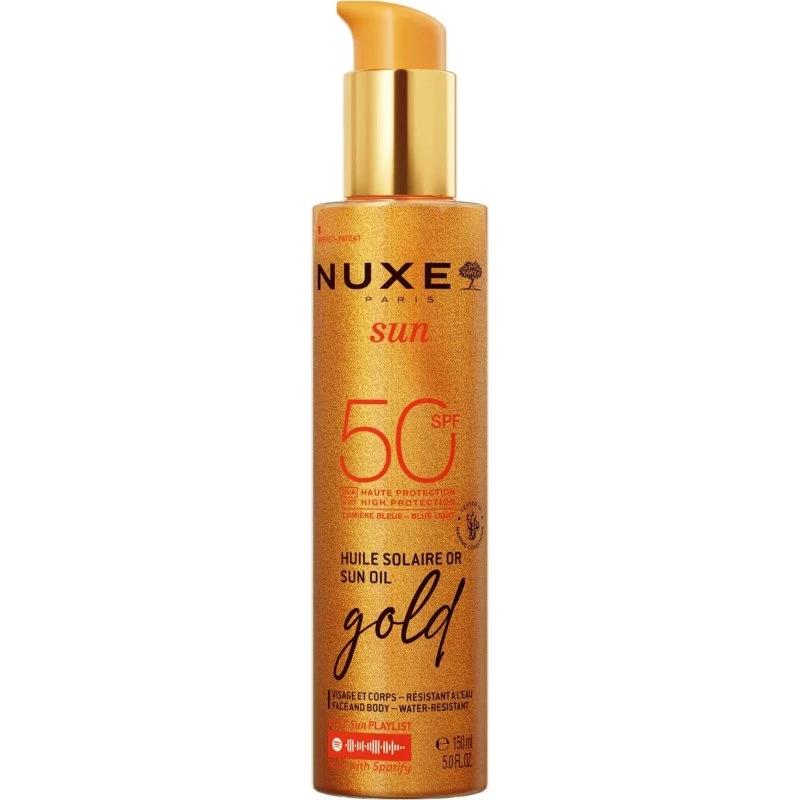 Nuxe Sun Olio Solare Protettivo Dorato SPF 50 - 150 ml