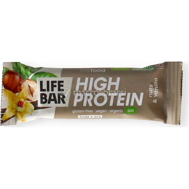Lifebar Proteica Nocciole e Vaniglia Bio 40g