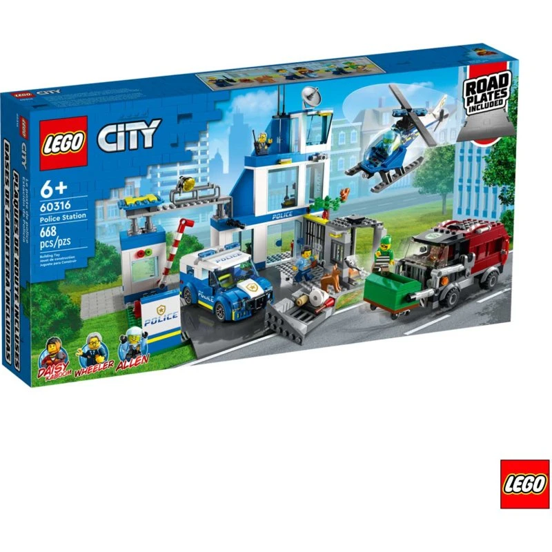 LEGO City Stazione di Polizia 60316 (3 piani)