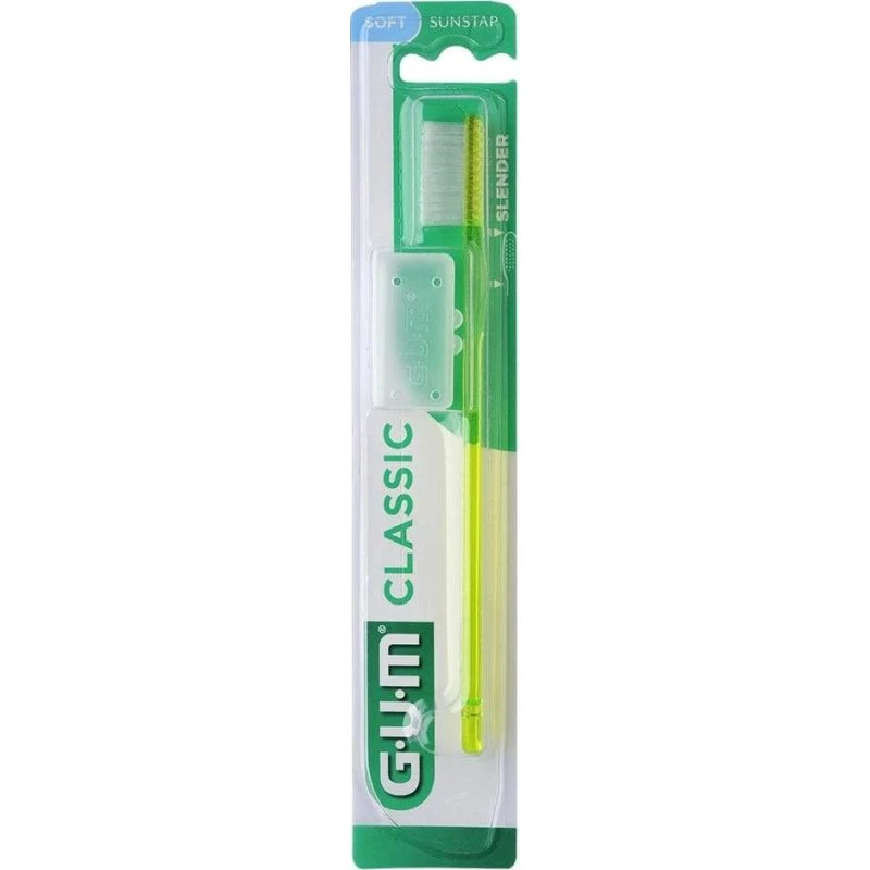 Gum Classic 311 Spazzolino da denti morbido con cappuccio