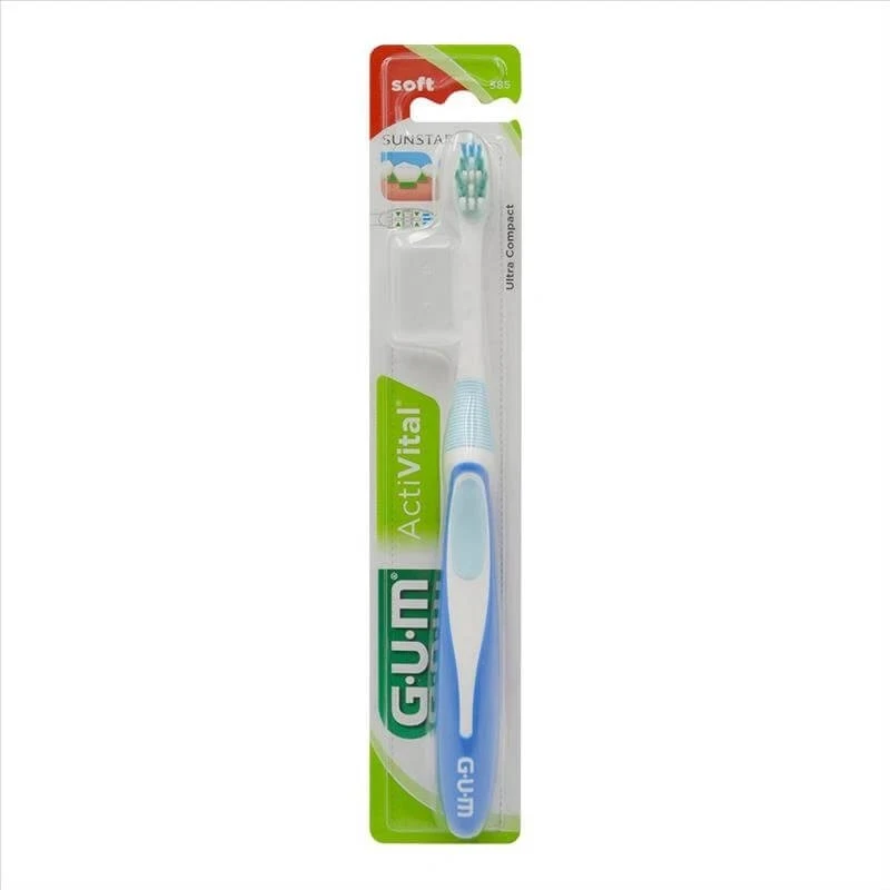 Gum Activital Spazzolino Morbido UltraCompat per la Salute Gengivale