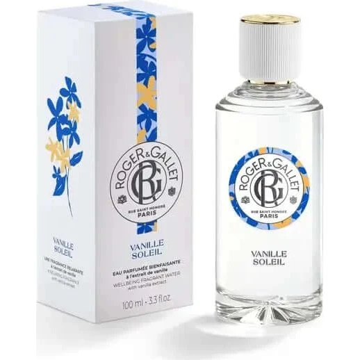 Roger & Gallet Vanille Soleil Acqua Profumata di Benessere, 100 ml