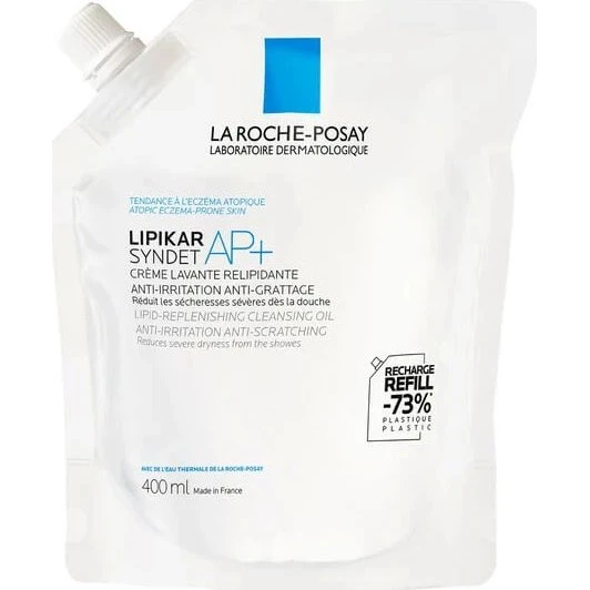 La Roche-Posay Lipikar Syndet AP+ Crema Detergente Ricarica 400ml