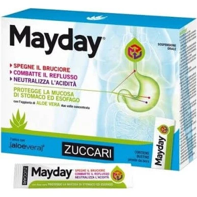 Mayday Sospensione Orale con Menta 24 Bustine da 10 ml