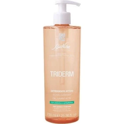 Bionike Triderm Gel Detergente Attivo con Prebiotico, 750 ml