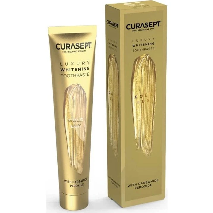 Curasept Gold Luxury Dentifricio Sbiancante 75 ml