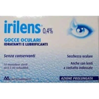 Irilens Gocce Oculari Monodose con Acido Ialuronico 0,4% - 10x0,5 ml