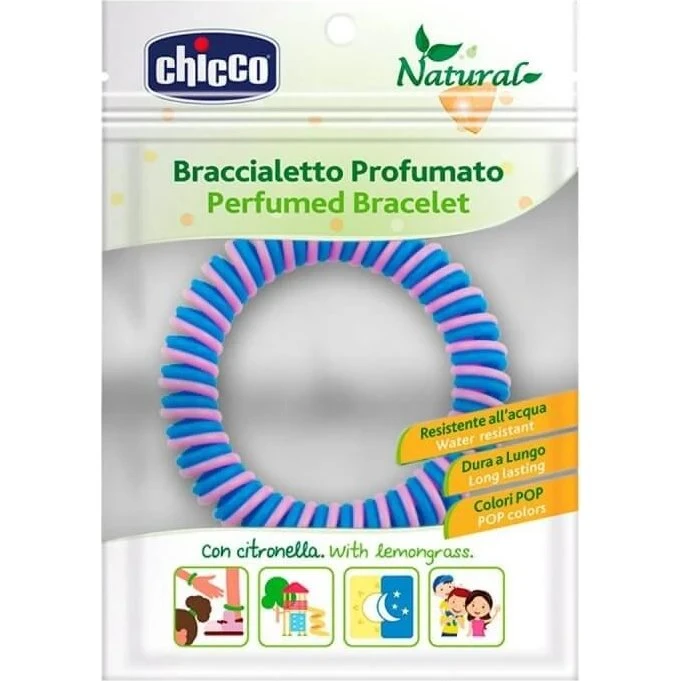 Chicco Braccialetto Profumato Antizanzare alla Citronella