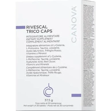 Rivescal Trico Caps Canova Integratore Capelli e Unghie 30 Compresse