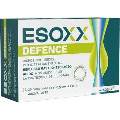 Esoxx Defence Dispositivo Medico per Reflusso, 30 Compresse