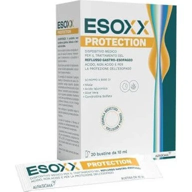 Esoxx Protection Dispositivo Medico per Reflusso e Bruciore, 20 Bustine