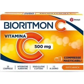 Bioritmon C 500mg Vitamina C - 20 Compresse Masticabili