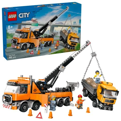 LEGO 60467 Carro Attrezzi Heavy Duty con Gru