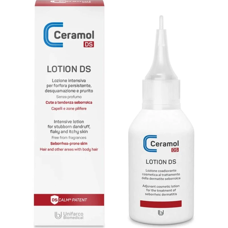 Ceramol DS Lozione Antiforfora Intensiva Cuoio Capelluto 50 ml