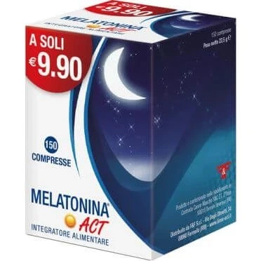 Melatonina Act 150 Compresse - 1 mg