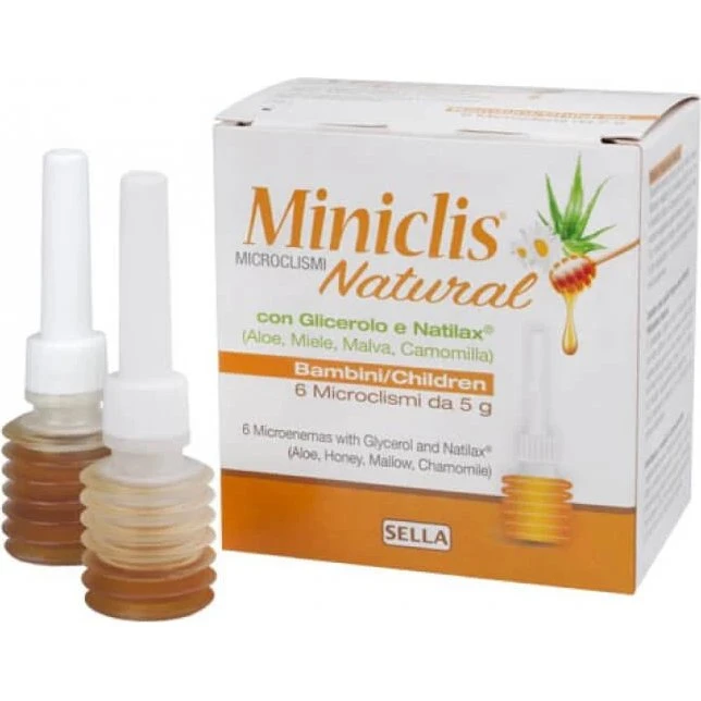 Miniclis® Natural Bambini 6 Microclismi