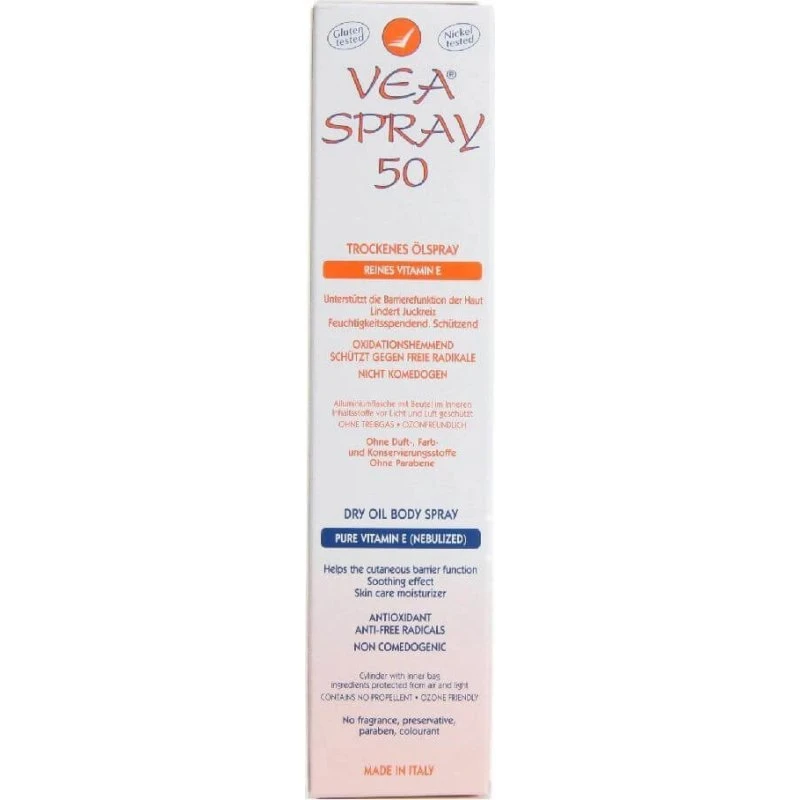 Hulka Vea Spray 50 Olio Secco Vitamina E 50 ml