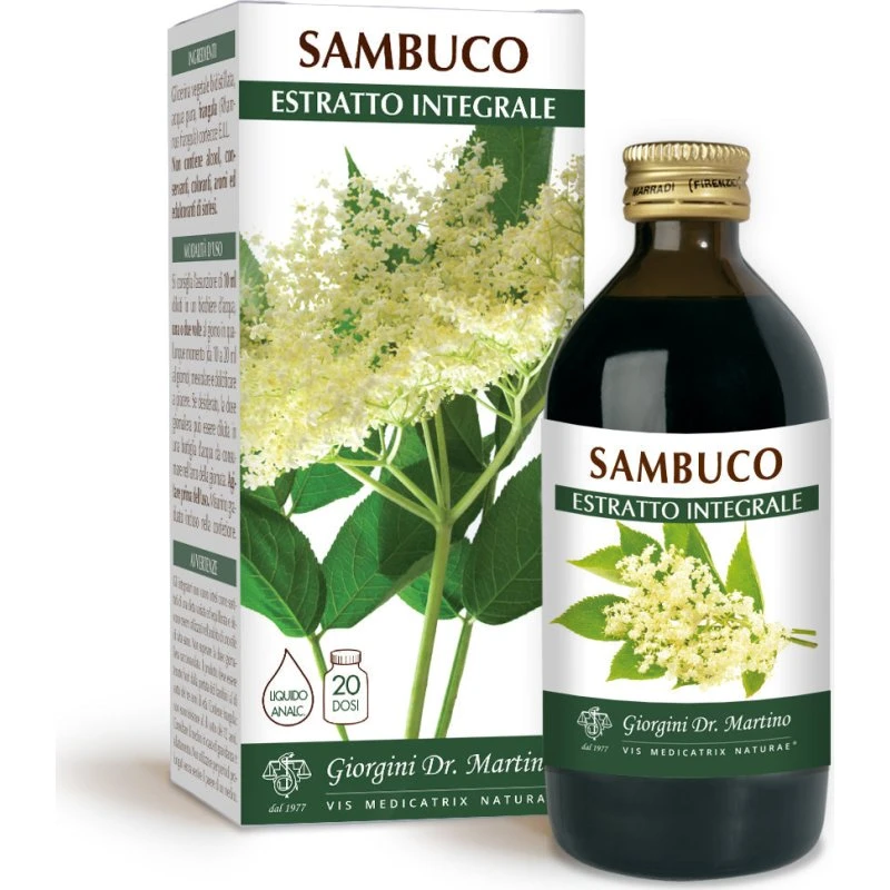 Dr. Giorgini Sambuco Fiori Estratto Integrale 200 ml