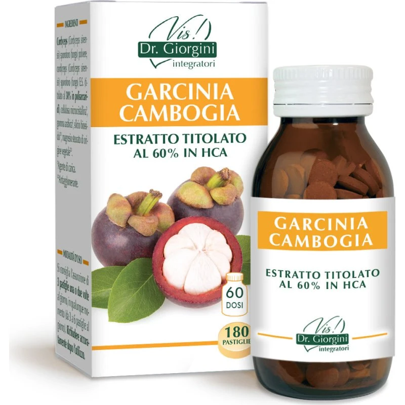 Dr. Giorgini Vis Garcinia Cambogia Estratto Titolato 180 Pastiglie