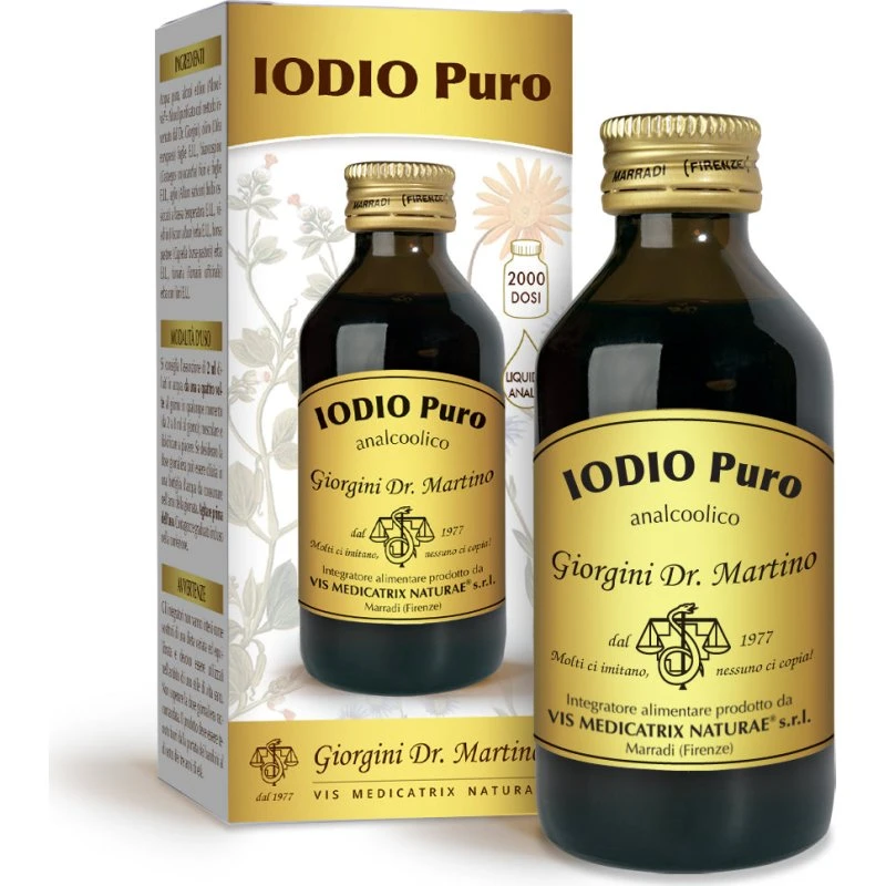 Dr Giorgini Iodio Puro Analcolico 100 ml